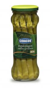Cidacos Green asparagus spears